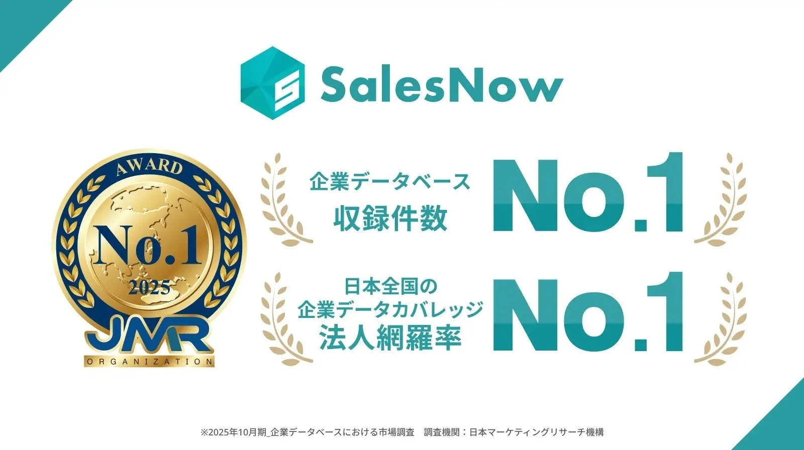 SalesNow AWARD No.1