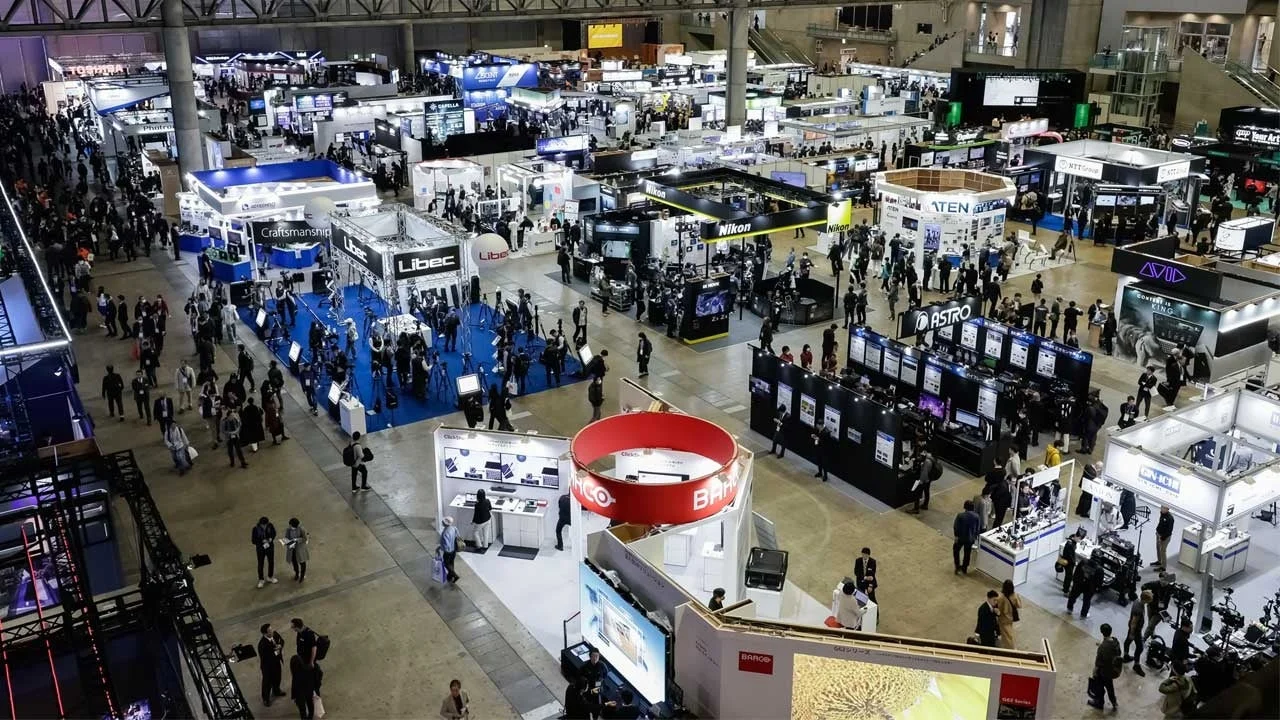 展示会場の様子