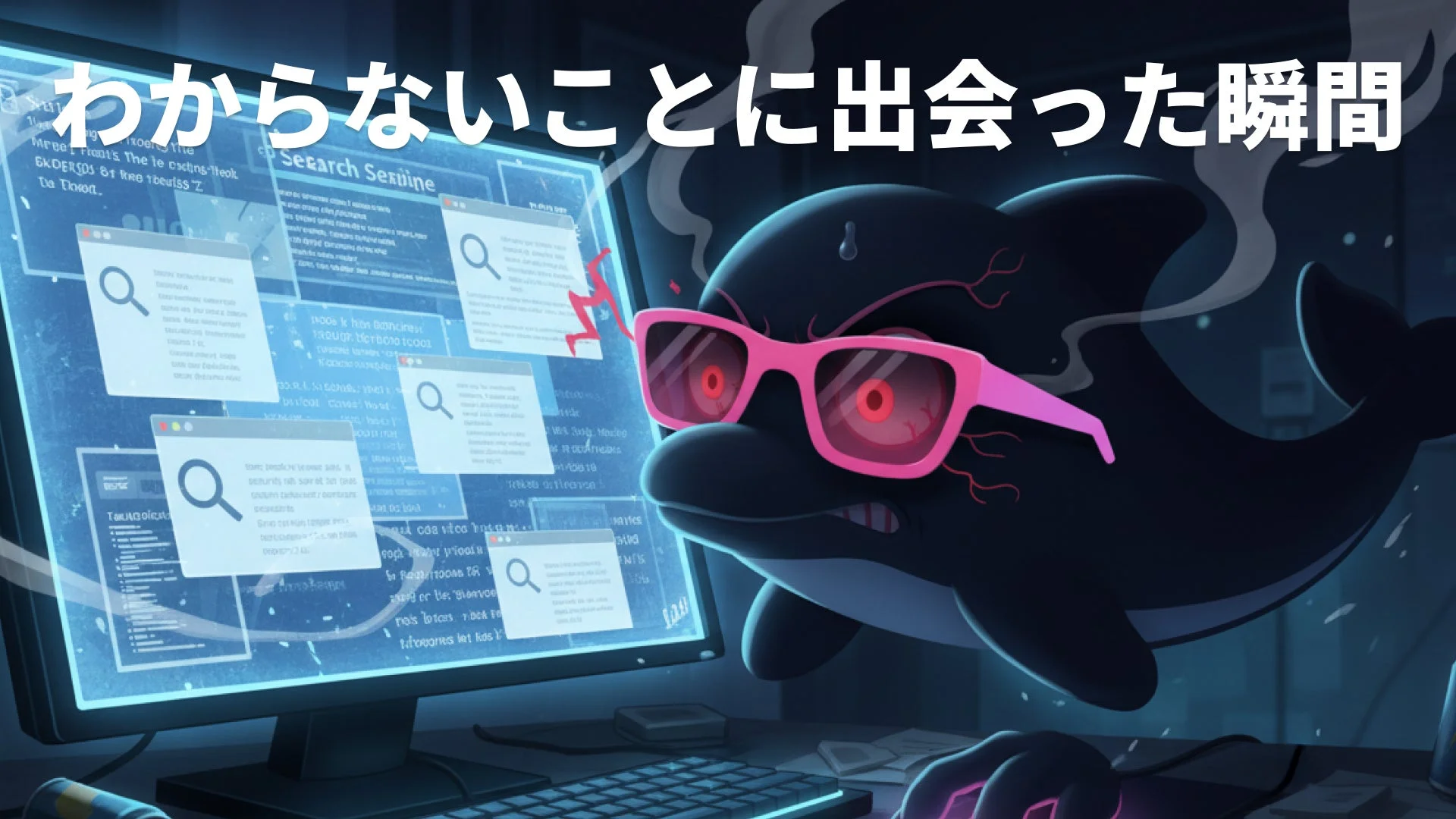 わからないことに出会った瞬間