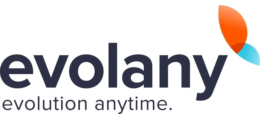 evolany evolution anytime. ロゴ