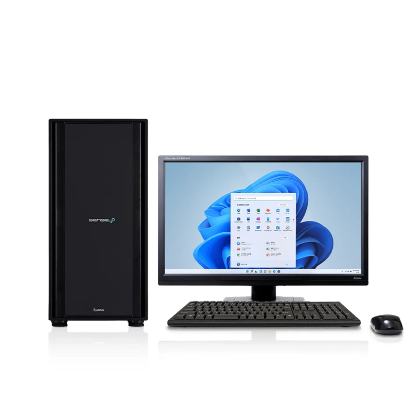 デスクトップPCとモニター