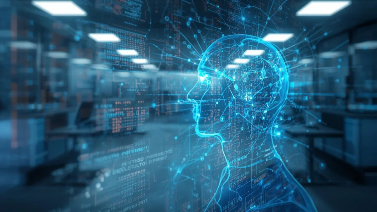 オフィスで働く人々