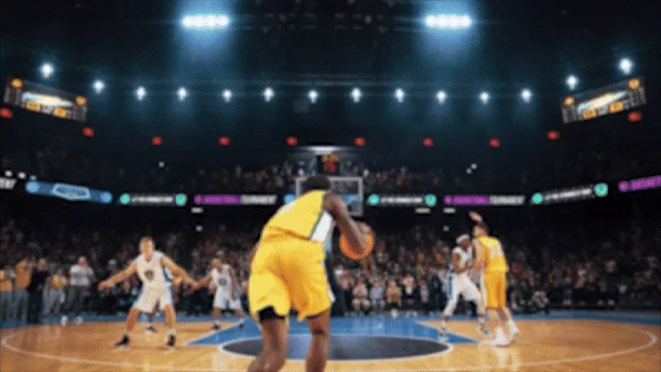 バスケットボールの試合