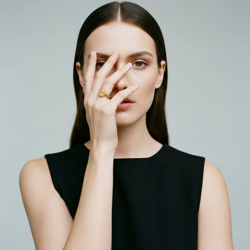 AI JEWELRY MODELで作成された画像例