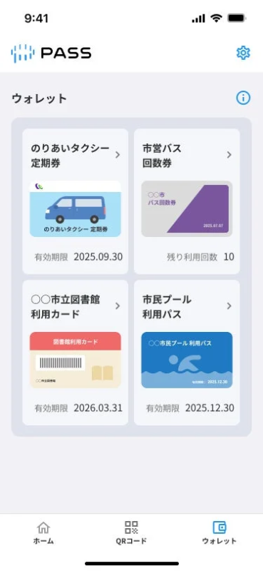 乗合タクシーの利用イメージ