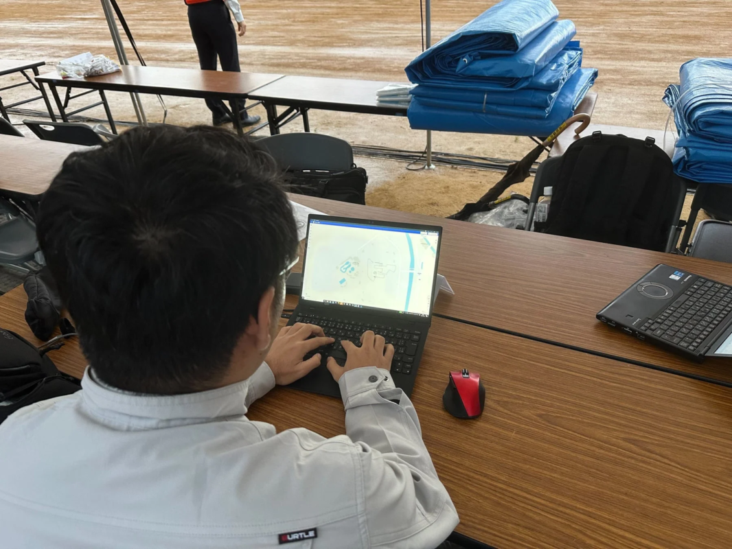 実証実験の様子