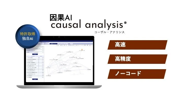 因果AI causal analysis®️