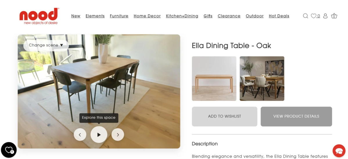 Reflctサンプルシーンのイメージ画像
