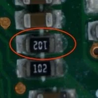 部品の向き違いの例1