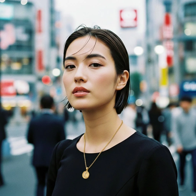 AI JEWELRY MODELで作成された画像例