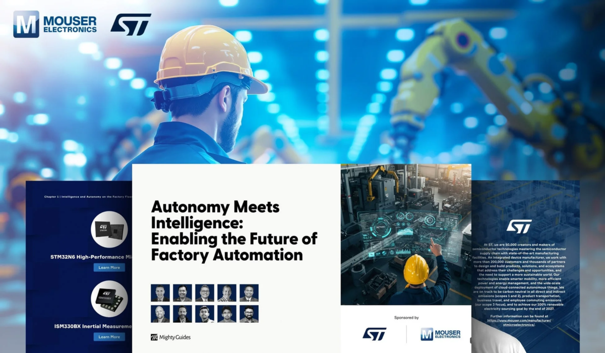 eBook「Autonomy Meets Intelligence: Enabling the Future of Factory Automation」の表紙