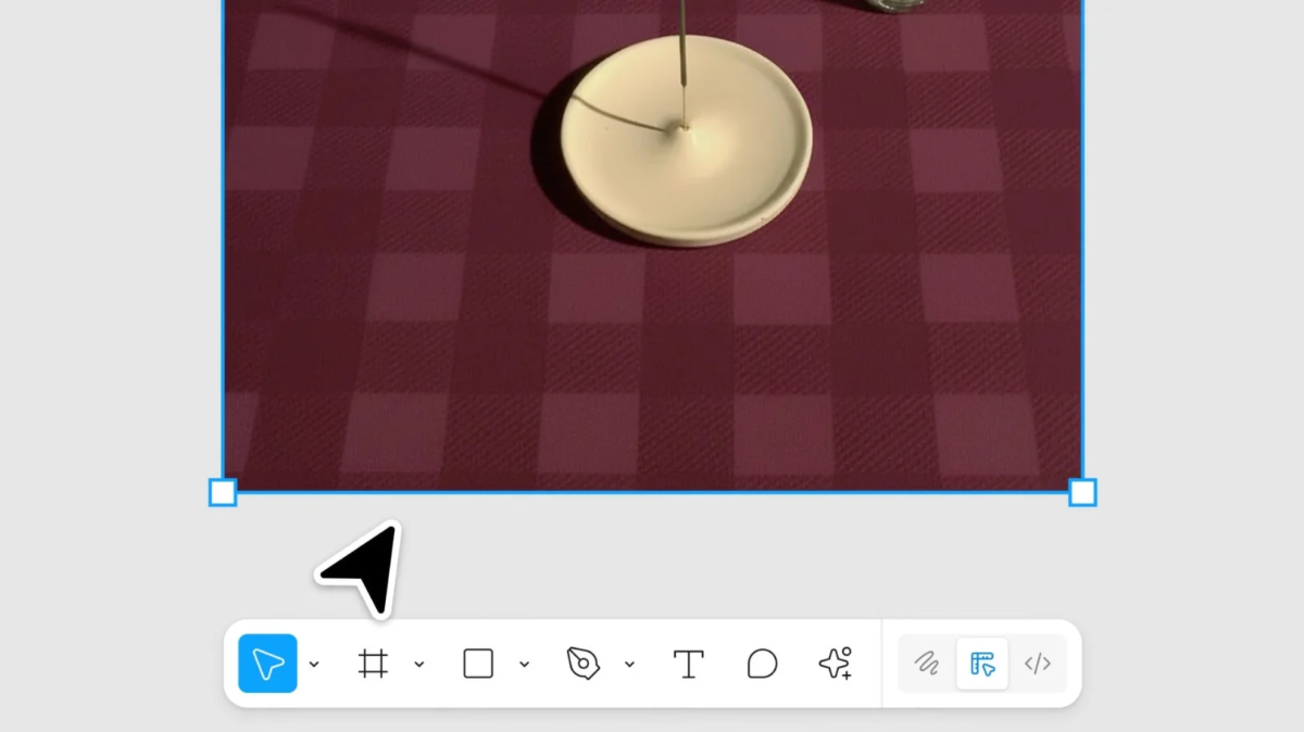 オブジェクト消去後の画像