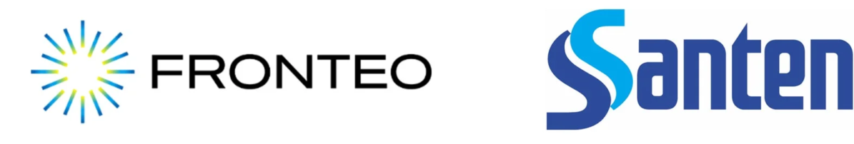 FRONTEO Santen ロゴ