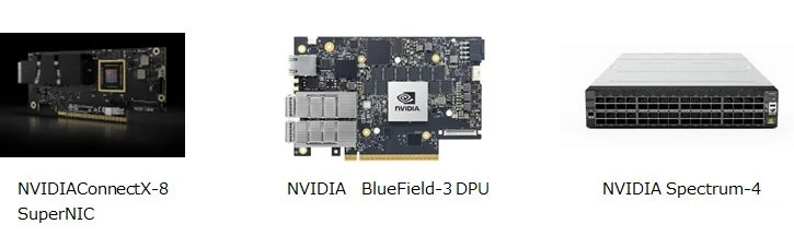 NVIDIAのネットワーク関連製品