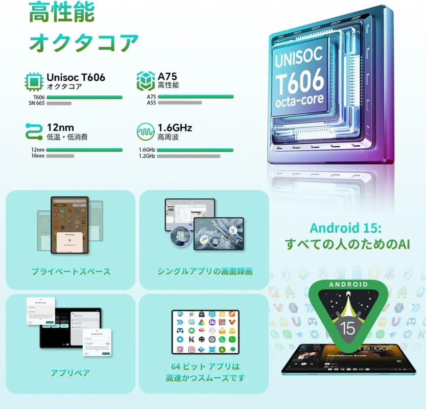 Android 15と機能