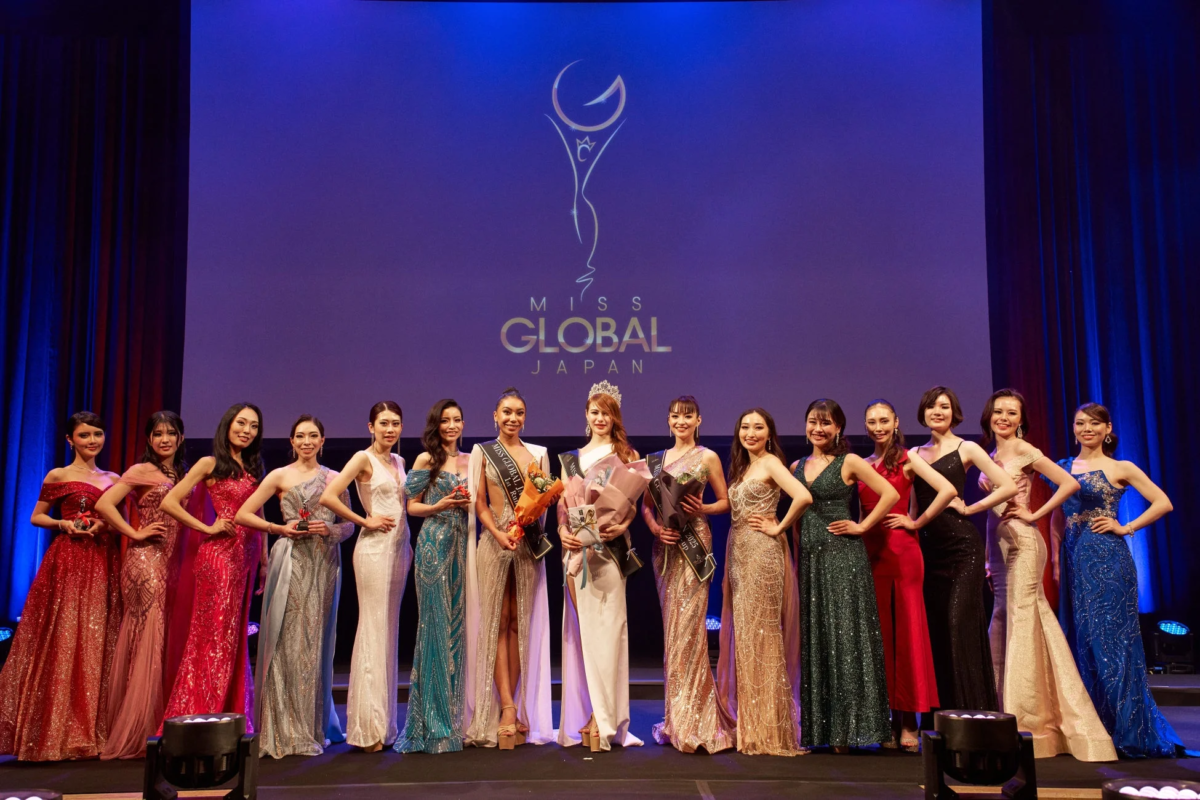 MISS GLOBAL JAPANのステージ