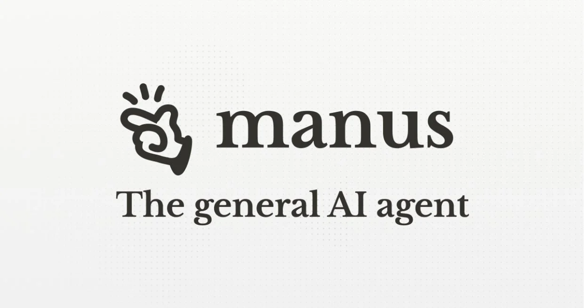 AIエージェントプラットフォーム「Manus AI」のロゴ