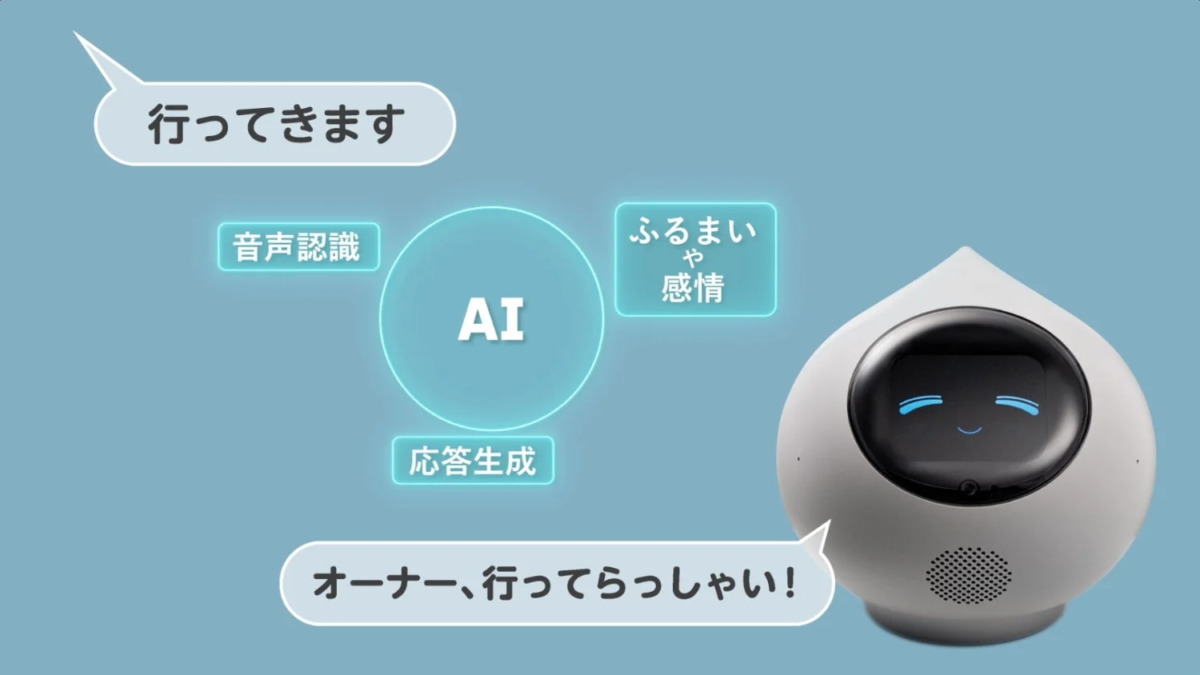 AIロボットとのコミュニケーションフロー