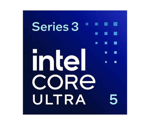 Intel Core Ultra 5 Series 3 プロセッサのロゴ