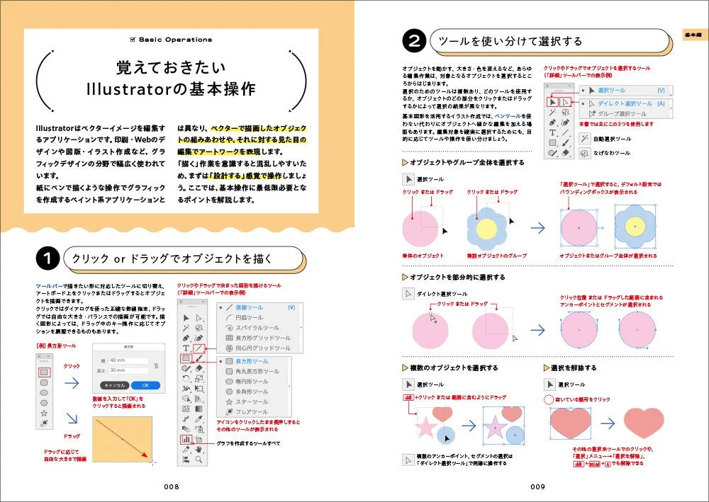 Illustratorの基本操作