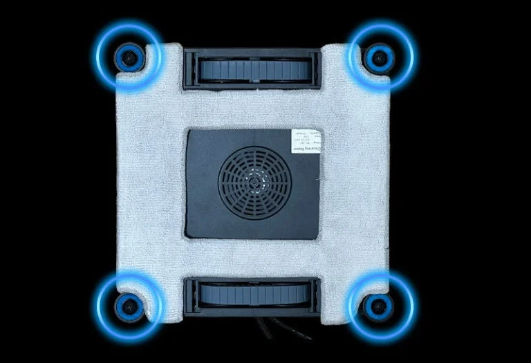 窓拭きロボットの俯瞰図