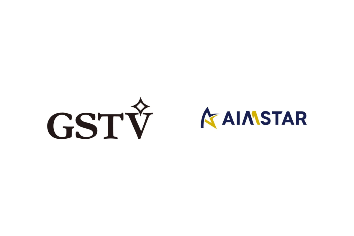 GSTVとAIMSTARのロゴ
