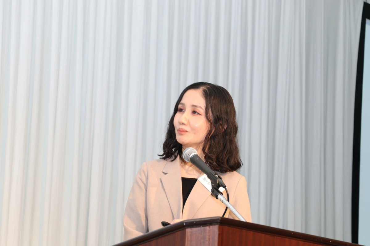 駒ヶ嶺友梨子氏の講演