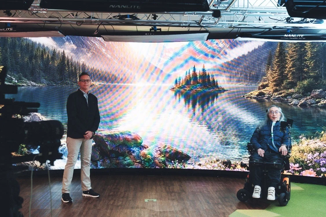 バーチャルプロダクション環境の様子