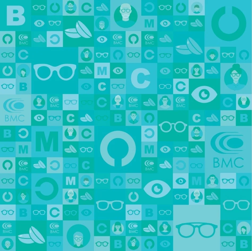 眼の健康を表現したグラフィック