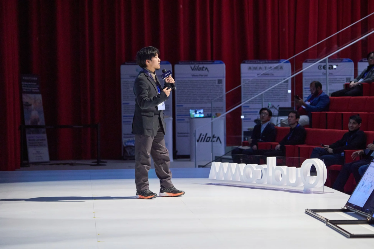 Qualcomm AI Program for Innovators - APACのプレゼンテーション風景