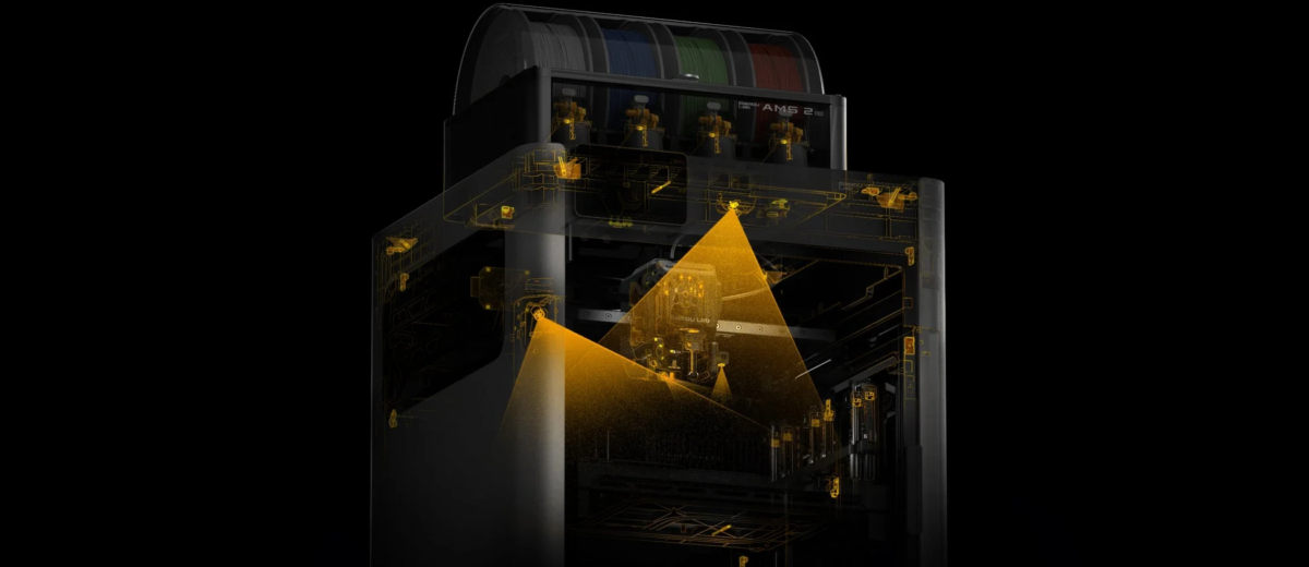 Bambu Lab AMS 2 内部構造