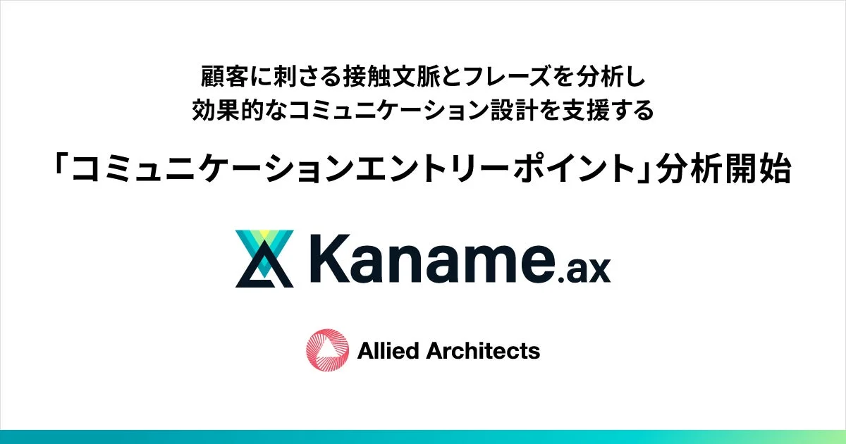 コミュニケーションエントリーポイント分析