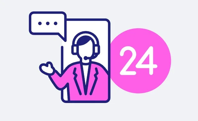 24時間対応アイコン