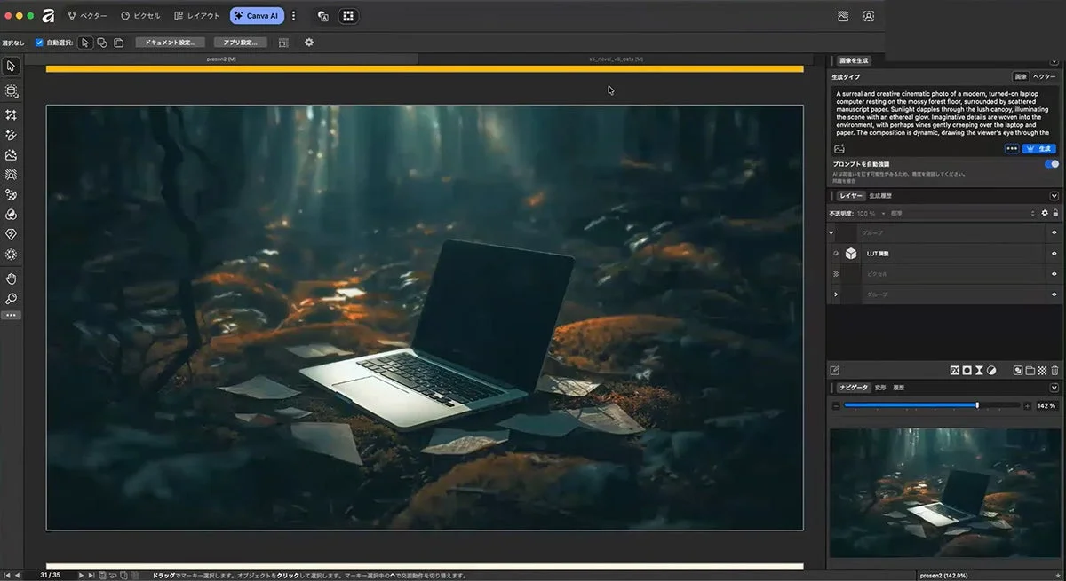 AI画像生成のデモンストレーション