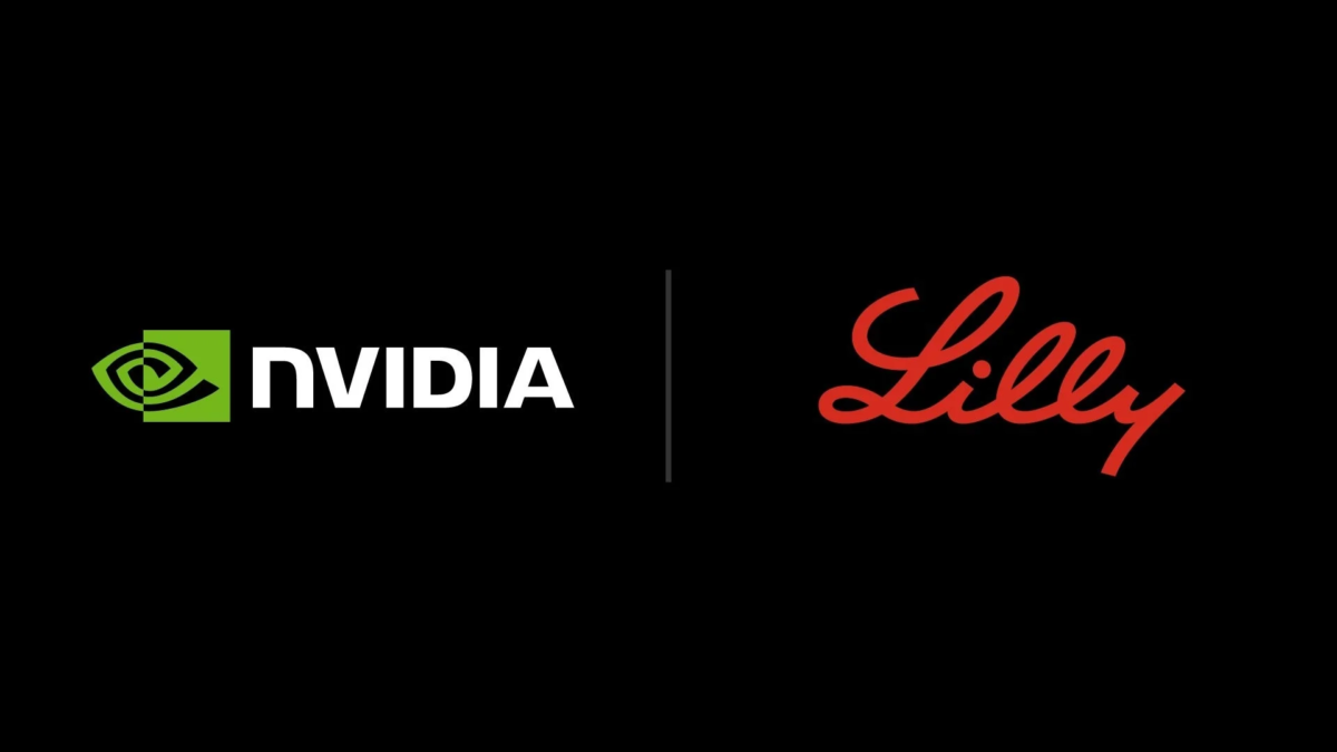 NVIDIAとLillyのロゴ