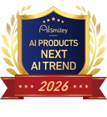 AIsmiley AI PRODUCTS NEXT AI TREND 2026のエンブレム