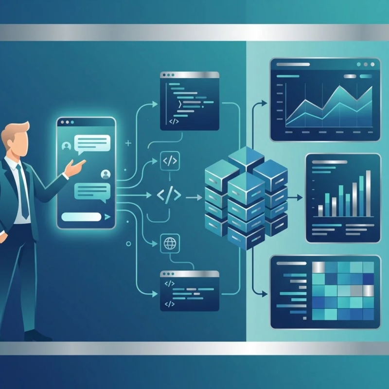 DB/DWH向けSQL生成のイメージ