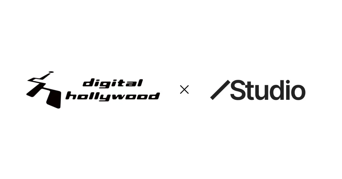 digital hollywood x /Studioのロゴ