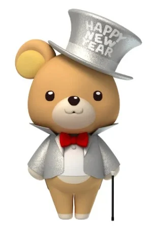 新年限定コスチュームのTeddy