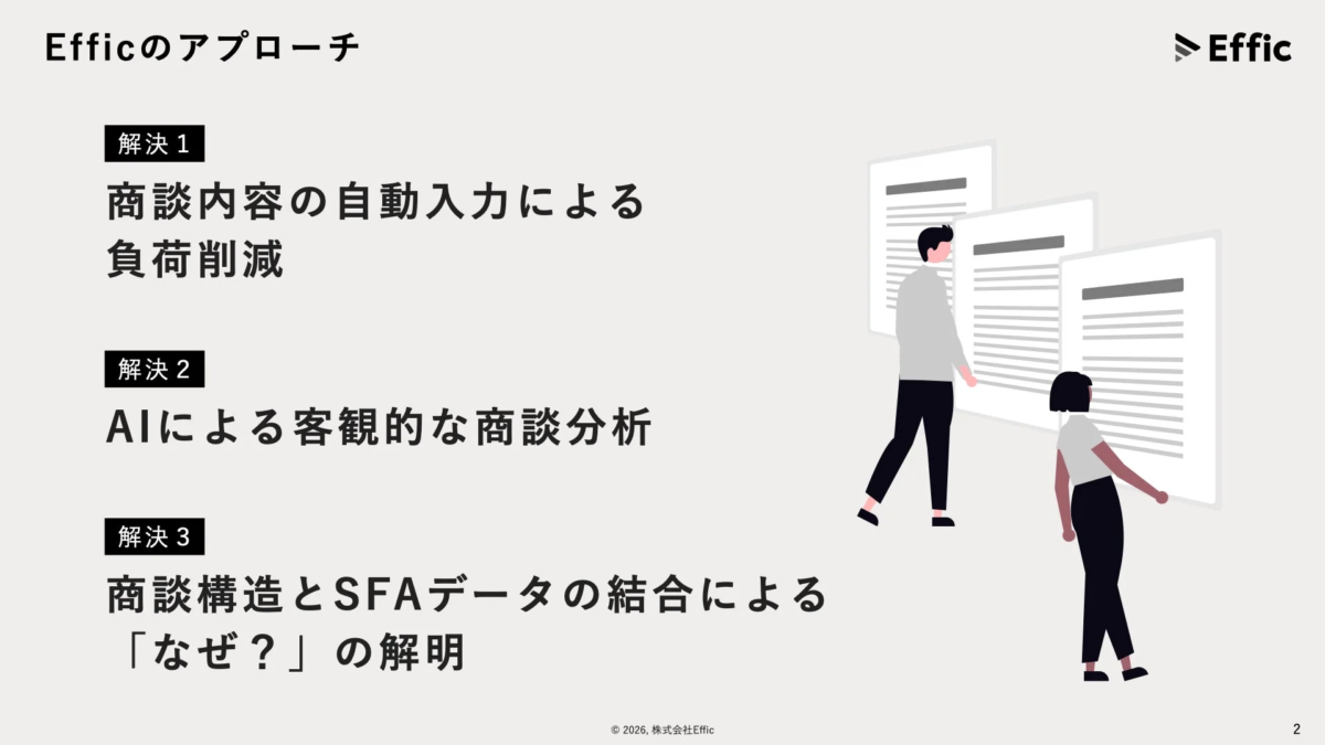 Efficのアプローチ