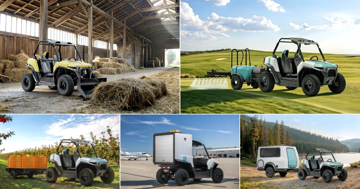 オフロード車が活躍する様子