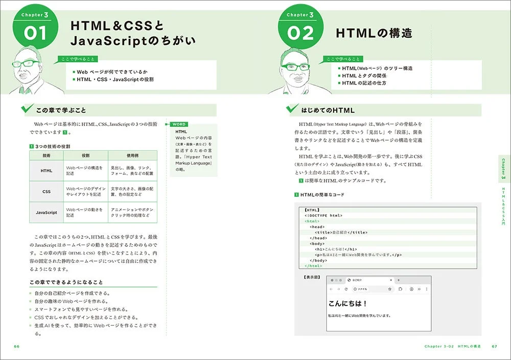 HTML & CSSとJavaScriptのちがい