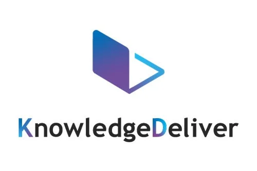 KnowledgeDeliverのロゴとシステム概要