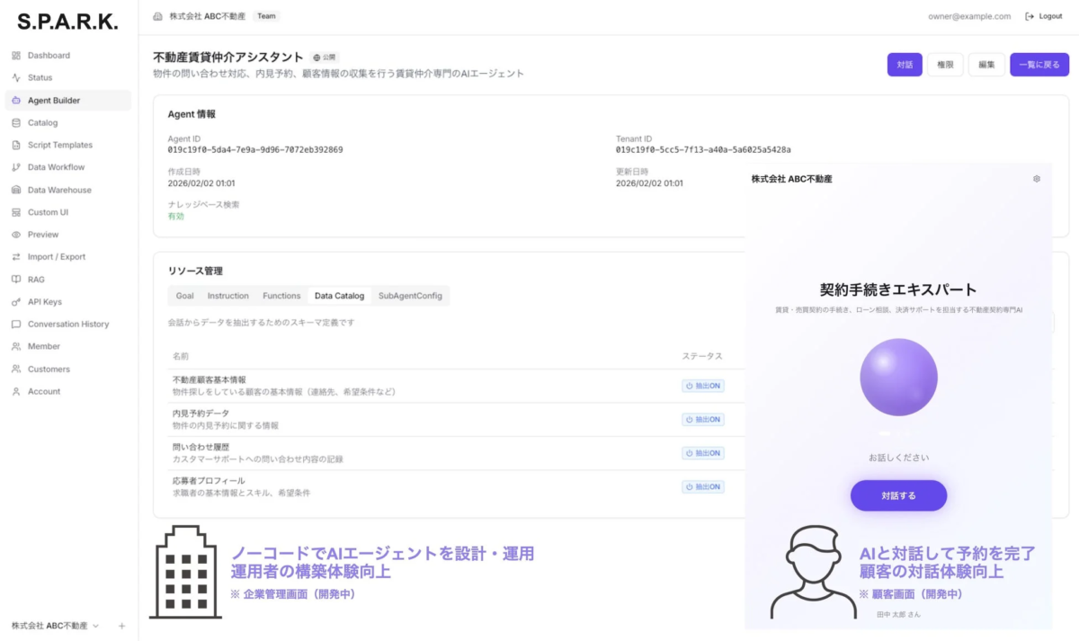 S.P.A.R.K.の活用シーン