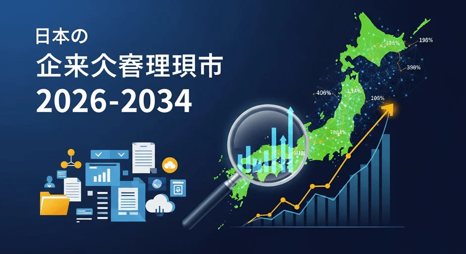 日本の企業コンテンツ管理市場の成長予測