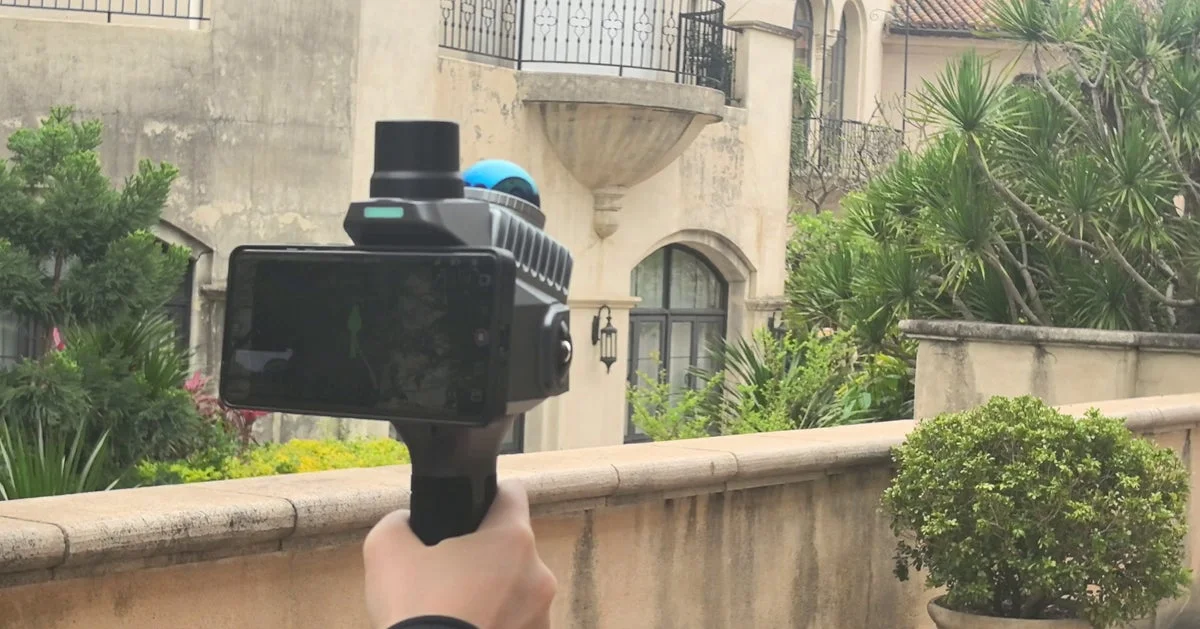 MetaCam Air2を使用する様子