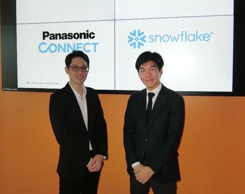 パナソニック コネクトとSnowflakeのロゴ