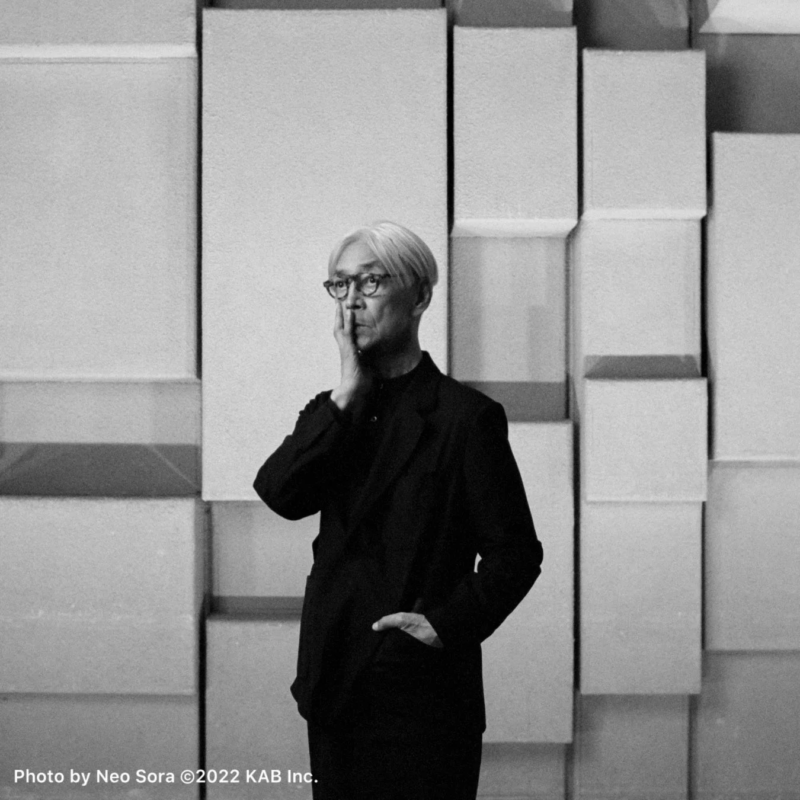 坂本龍一氏のポートレート