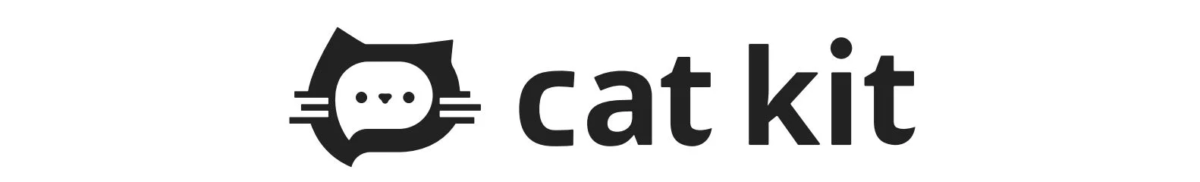猫のロゴ「cat kit」