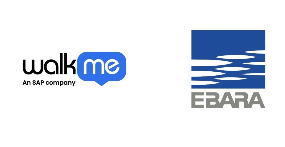 WalkMeとEBARAのロゴ